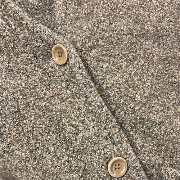 Vintage Cropped Wool Cardigan Small - Picture 2 of 2